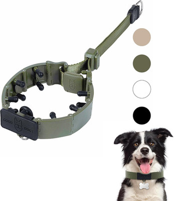 Dog Prong Collar for No-Pull Training, Quick-Release Buckle Adjustable Pinch Col