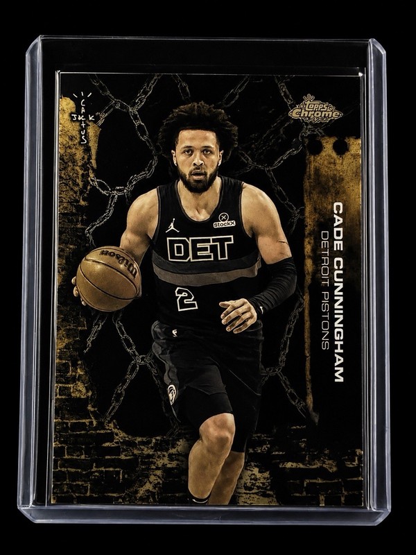 Cade Cunningham 2026 Topps Chrome City Tags #13 Detroit Pistons 