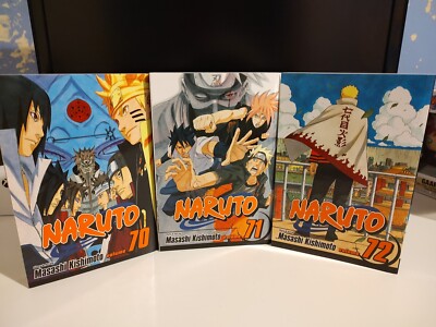 Naruto, Vol. 70, 71, 72 by Masashi Kishimoto | eBay UK