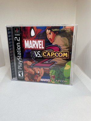 CUSTOM Marvel Vs Capcom 2 PS2 Replacement Case - NO DISC