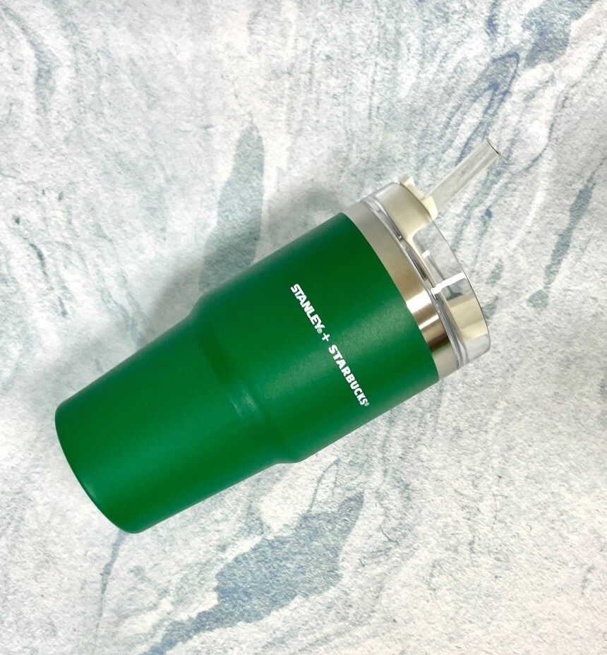 Starbucks SS Stanley Green Quencher Tumbler 591ml | eBay