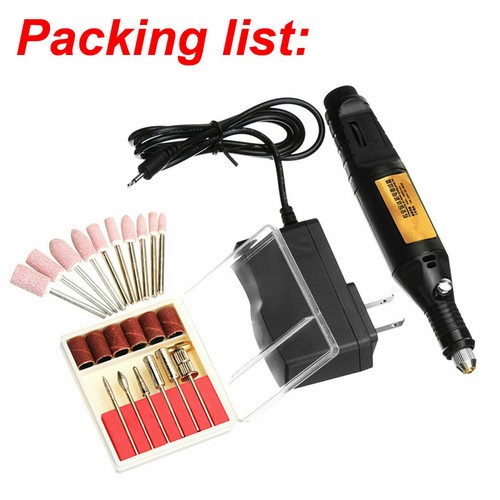 Mini Electric Grinder Engraving Pen Grinding Milling Rotary Drill Tool Polishing - Picture 2 of 8