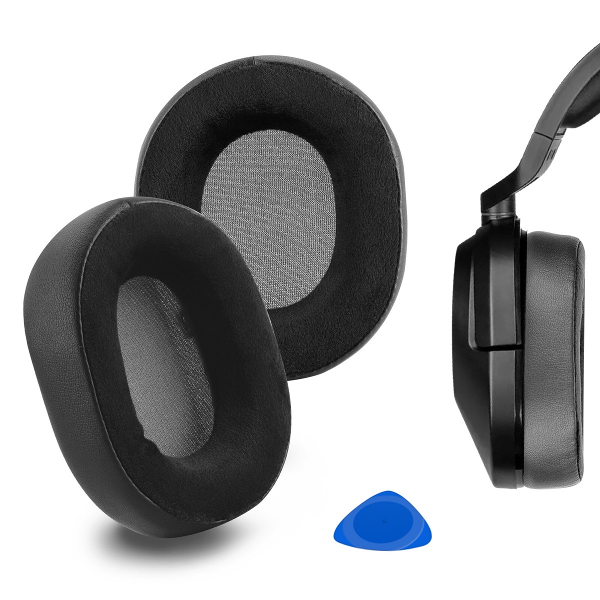 Geekria Hybrid Velour Ear Pads for Corsair HS55 HS55PRO HS65