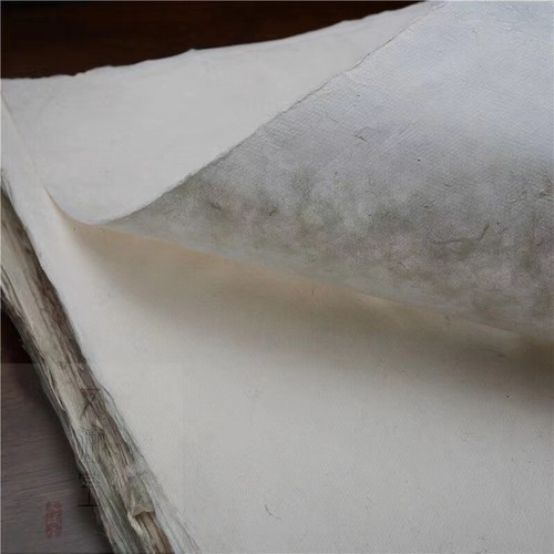 10PC Handmade Bark Fiber Dai White Cotton Paper Painting Calligraphy 45x90cm白棉古纸 - Picture 8 of 12