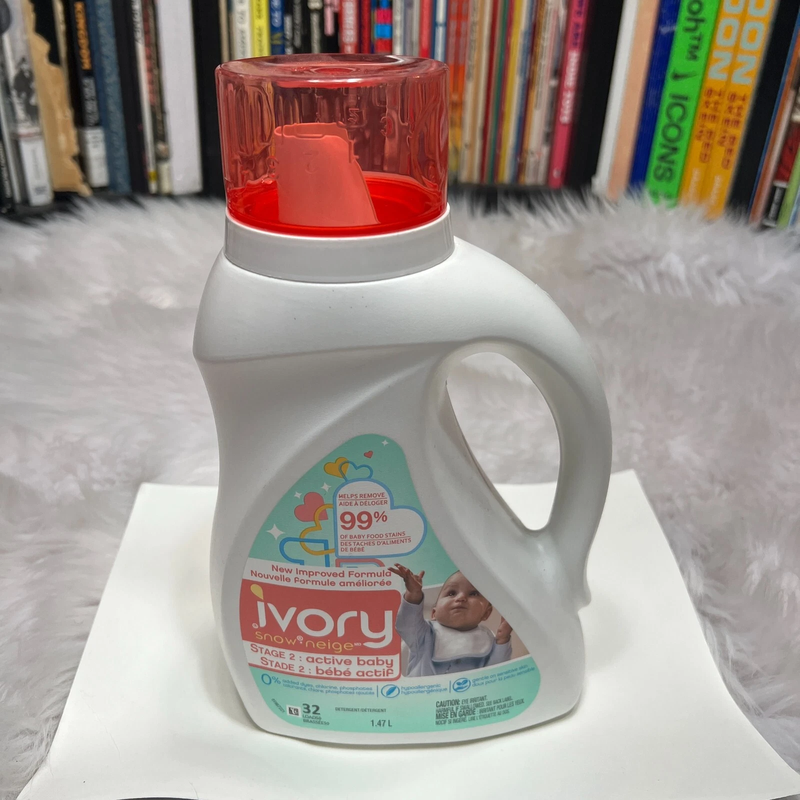 IVORY SNOW LAUNDRY DETERGENT STAGE 2: ACTIVE BABY LIQUID 32 LOADS 2019
Opens in a new window or tab