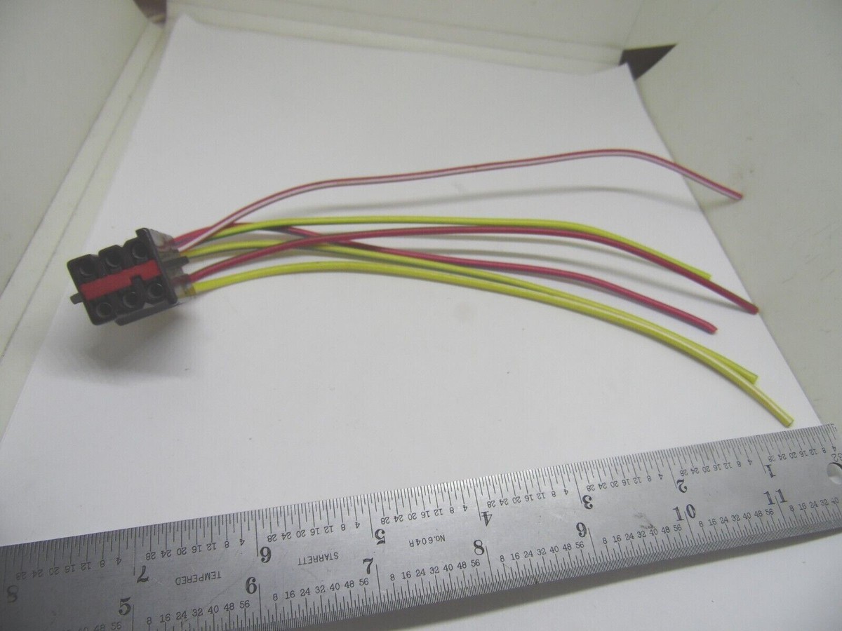 D2SB-14489-JA FORD 6 LEADS PIGTAIL WIRE MALE ELECTRICAL SEAT
