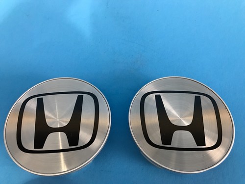 HONDA GENUINE FACTORY OEM POLISH CENTER CAPS 44732-S0X-A000 OEM SET OF 4 - Picture 3 of 12