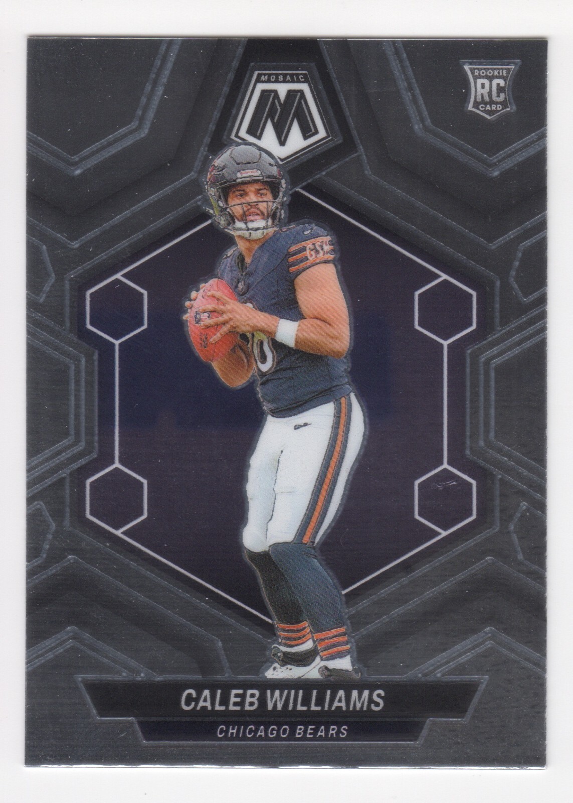 2024 Panini Mosaic NFL Football CALEB WILLIAMS Base Rookie Card RC #301 BEARS