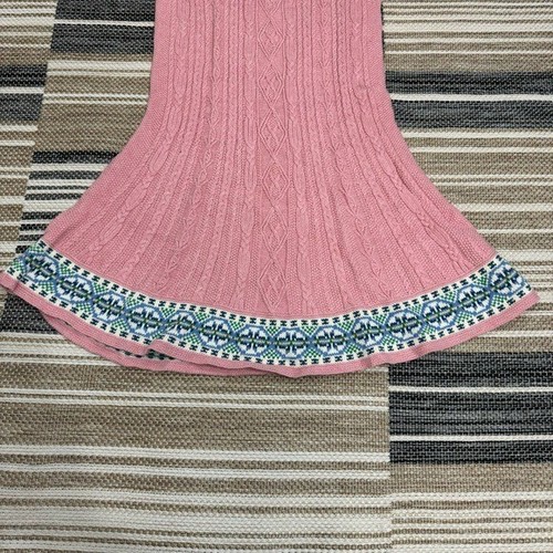 Polo Ralph Lauren Girl’s Wool Blend Cable Knit Sweater Dress Size Large Sz 12/14 - Picture 3 of 10