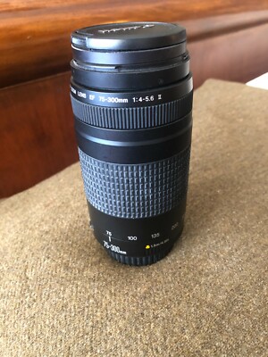 Nice Canon EF 75-300mm F/4-5.6 II Zoom Lens
