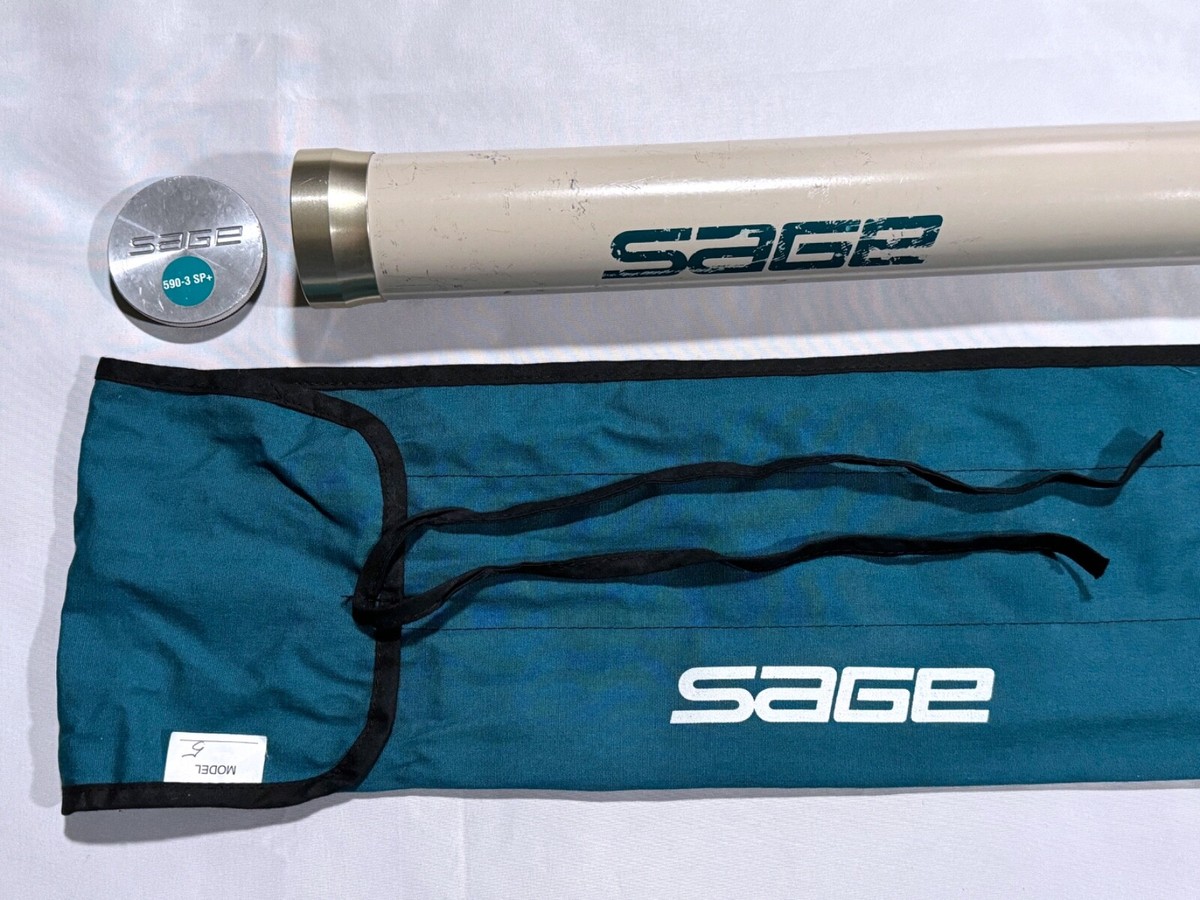SAGE DURASCRIM 9' FLY FISHING ROD 590-3 SP+ Model 5 GRAPHITE IV