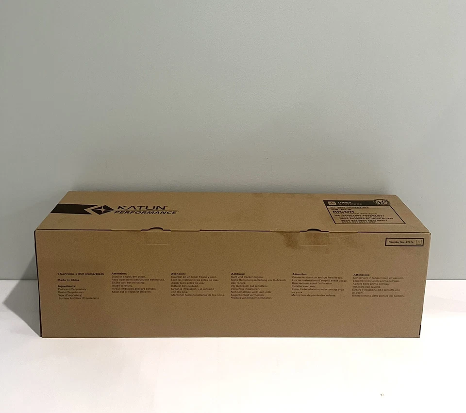 Cartucho de tóner negro compatible con Ricoh 842124 Katun para Lanier IM 2500 IM 3500 Foto 2 de 4