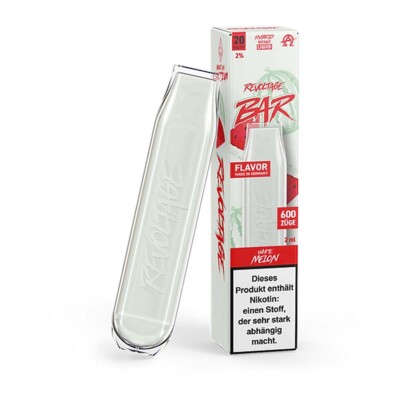 Revoltage Bar E-Zigarette 600 Züge 450mAh White Melon Vape E-Shisha