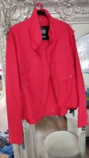 LANVIN Red Jacket  size IT 50/M/L
