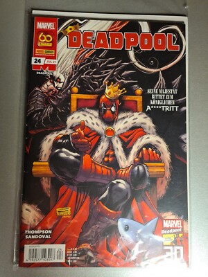 Marvel Panini Comics  Heft 24  Juli 2021  Deadpool  Seine Majestät bittet zum...