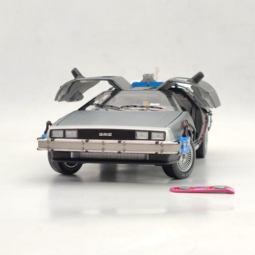 HW 1/18 Elite Ritorno al Futuro Time Machine Ultimate Edition Delorean BCJ97 - Foto 3 di 11
