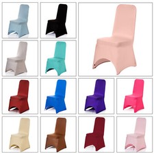 Grand Extensible Dîner Housses Chaise Siège Maison Amovible Slip Housses
