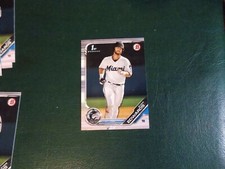 2019 Bowman Draft Base #BD-168 Evan Edwards - Miami Marlins