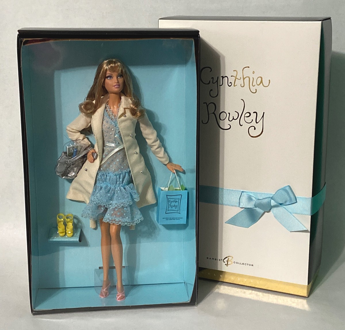 Designer 2005 CYNTHIA ROWLEY BARBIE Gold Label Doll Set_G8064_NRFB
