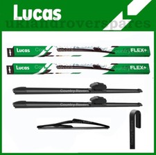SET DI 3 LAME TERGICRISTALLO SPORT LAND ROVER DISCOVERY DA 3 2014 IN POI. LUCAS / BEARMAC  