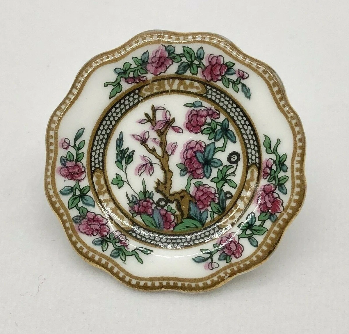 Coalport brooch cheap