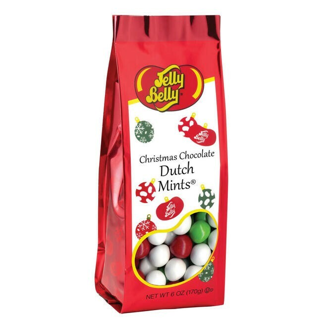 Jelly Belly Christmas chocolate dutch mints 6oz eBay