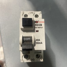 Control Gear Direct/lewden 40a Double Pole 30ma Rcd