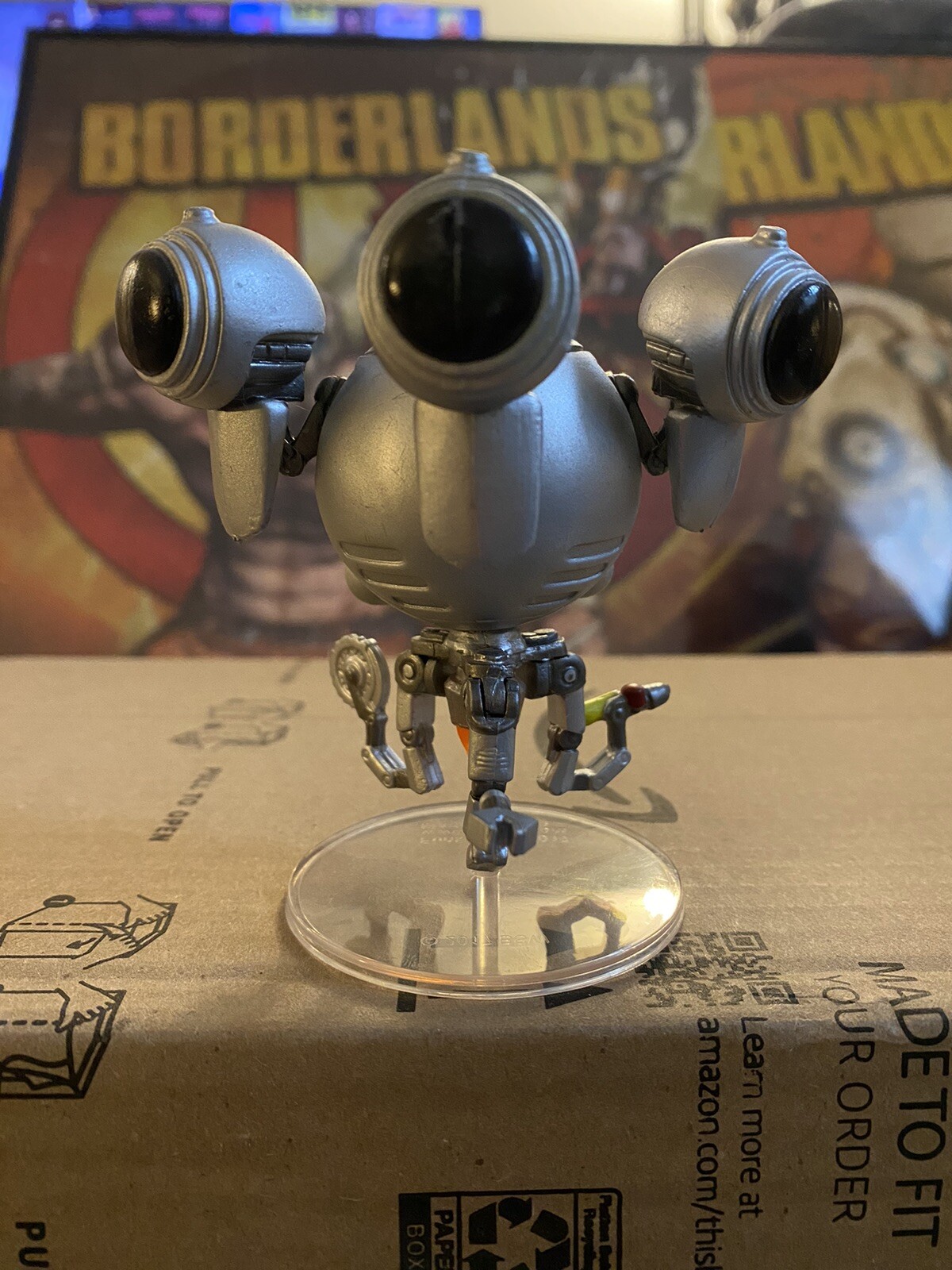 Figura De Vinilo Funko Pop Games Fallout 4 #163 Codsworth Mr. Handy Bethesda Sin Plástico