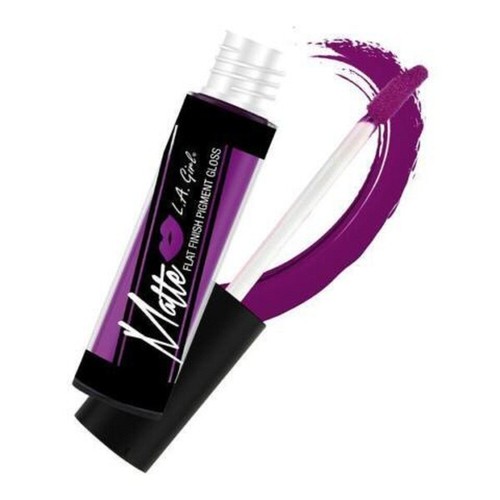 L.A Girl Matte Lip Gloss-Flat Finish Matte Pigment Gloss - All Colors Full Range - Picture 10 of 16