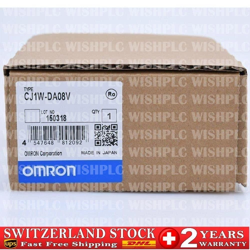 1PC New Omron CJ1W-DA08V PLC Output Module In Box Fast Shipping CJ1WDA08V