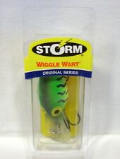 Storm Original 3//8 oz Hot Tiger WIGGLE WART plug lure bass Fishing