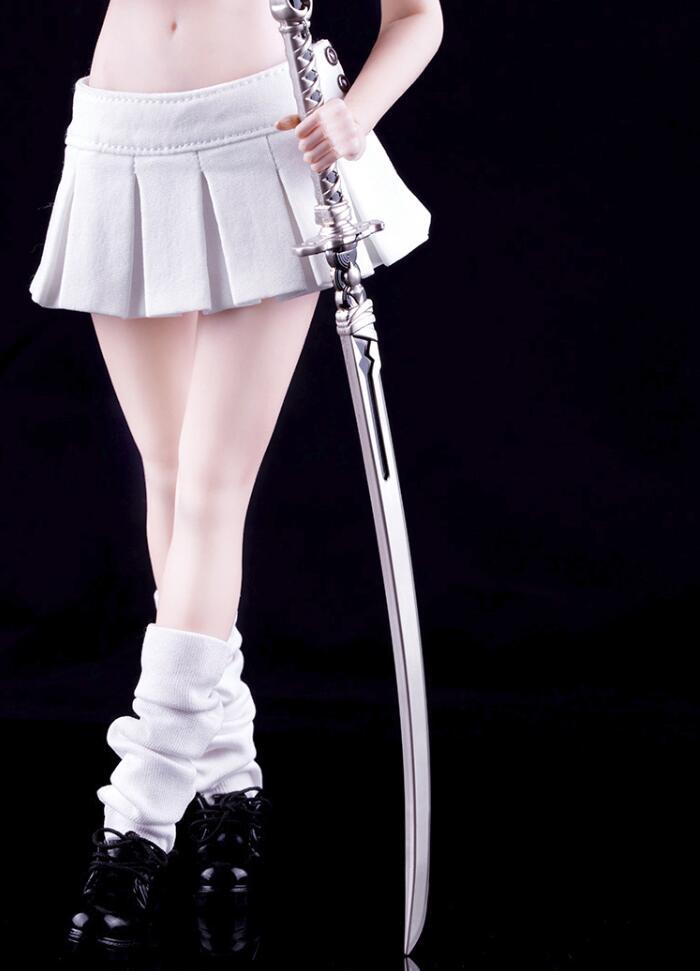 1/6 scale metal sword weapon for 12" figure phicen hot toys worldbox ❶USA❶