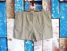 Men's Old Navy Linen-Blend Jogger Shorts 5 Inseam XXXLARGE Sliced Bread NEW