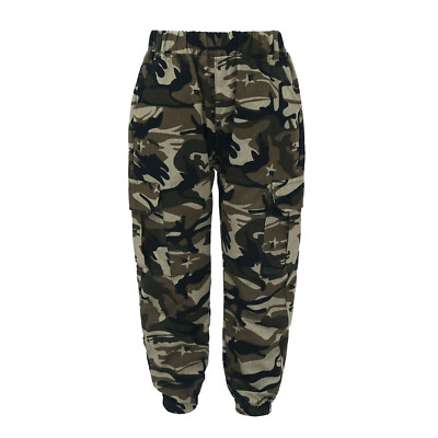 Kinder Jungen Tarnung Hosen lässig Overall Frühling und Herbst Hose mit Taschen