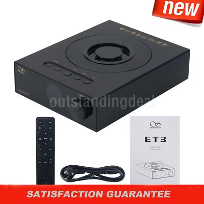 SHANLING Black ET3 HiFi CD Player Multifunctional Digital Transport CD Turntable