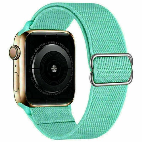 Elastyczny pasek do Apple Watch Series 9/8/Ultra2/7/6/5/SE 38-45mm 49mm nylonowy pasek - Zdjęcie 14 z 29
