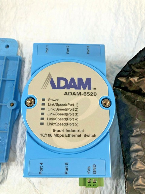 Adam 6520 Five Port Industrial Ethernet Switch for sale online | eBay