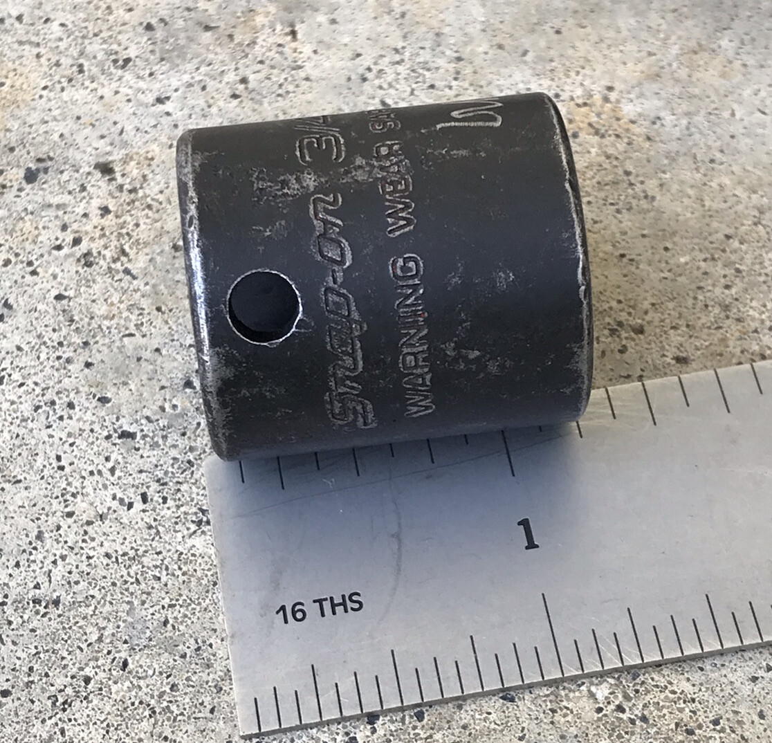 Snap On 3/4" Shallow 3/8" Drive 6 Point Impact Socket IMF240 USA  