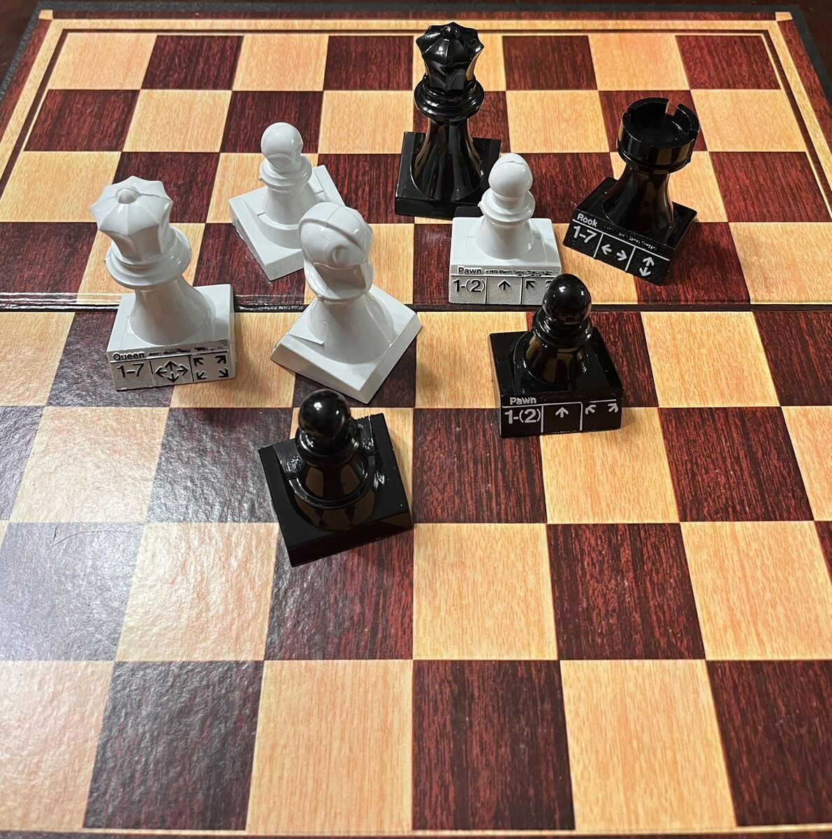 Collectors' Series Edition V Educator Chess Set + Wooden Checkers Learn To  Play