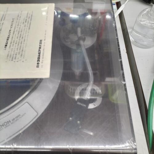 DENON RECORD PLAYER DP-1200 IN WORKING CONDITION FROM JAPAN - Picture 2 of 6