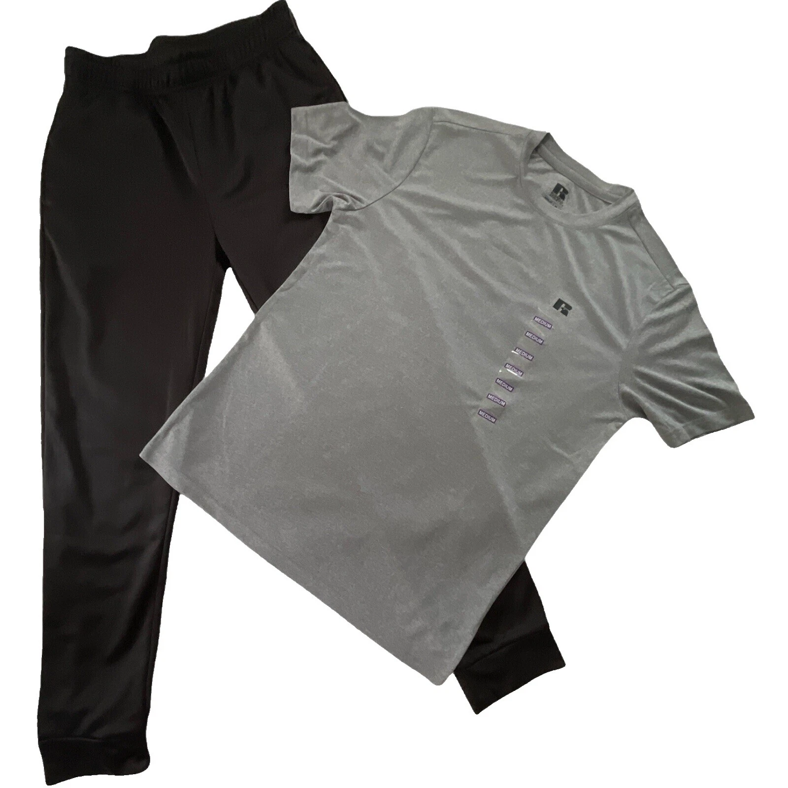Ropa para hombres Russell Athletic negro