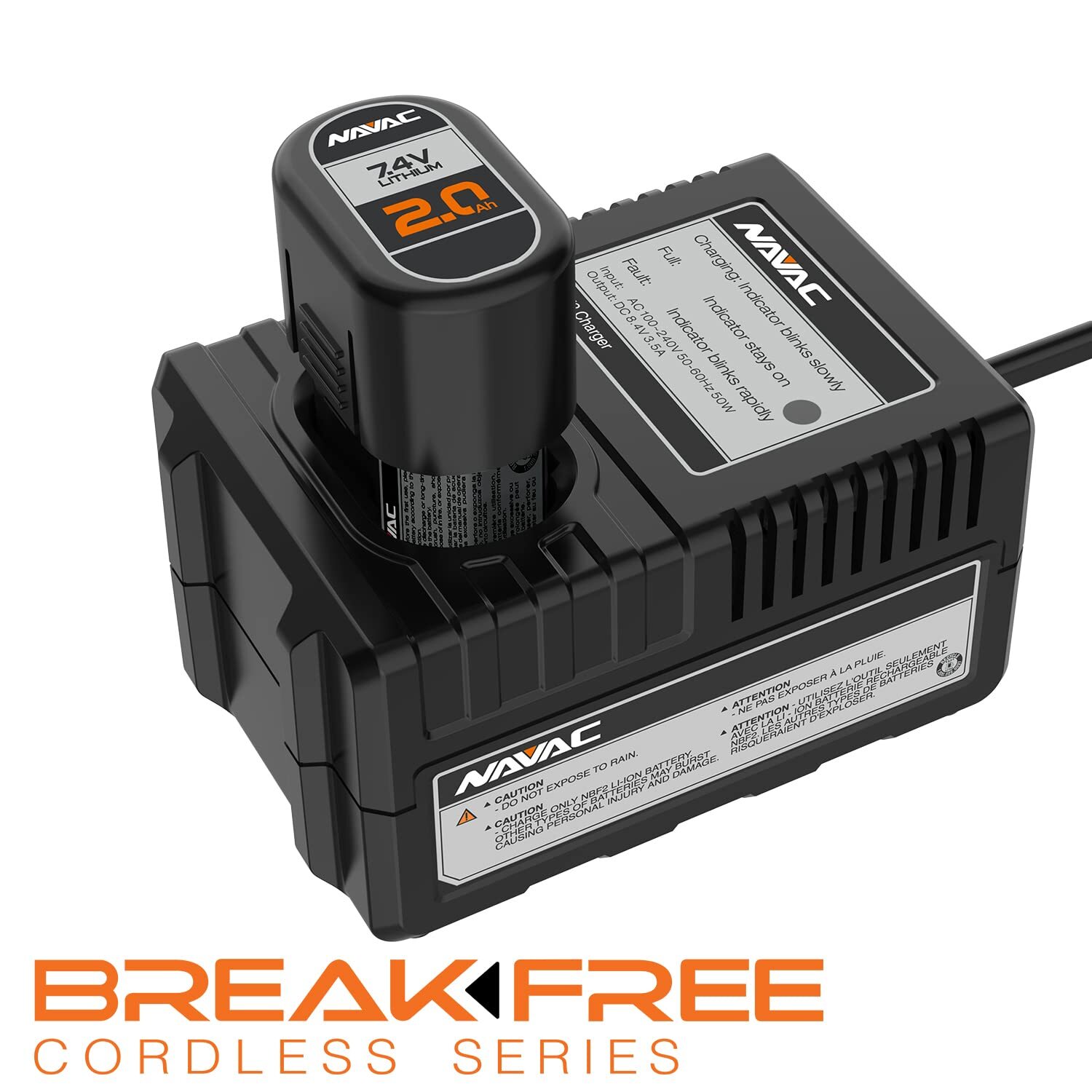 NAVAC NEF6LM BreakFree Battery Power Flaring Tool 3/4" Max OD with