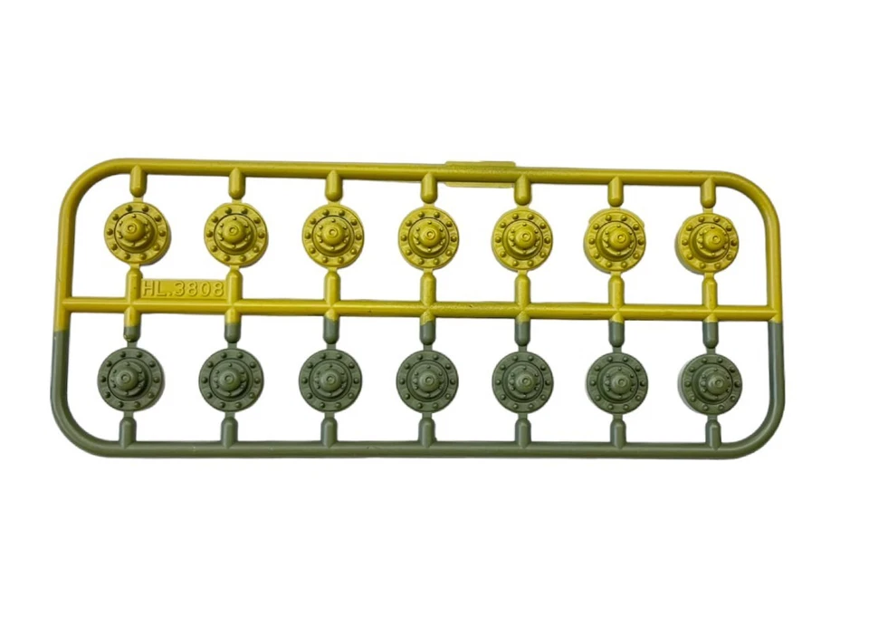 Heng Long RC Tank 1/24 2.4Ghz 3809 Main Wheel Cover Parts German Panzer Leopard - Image 2 of 2