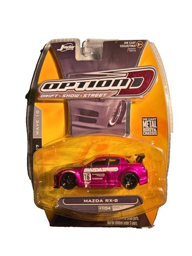 Initial D 1:64 Scale JADA Mazda RX-7 FC3S and RX-7 FD3S Model