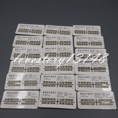Dental Orthodontic Bracket Braces Mini Standard Roth MBT Edgewise 018/022 3/345