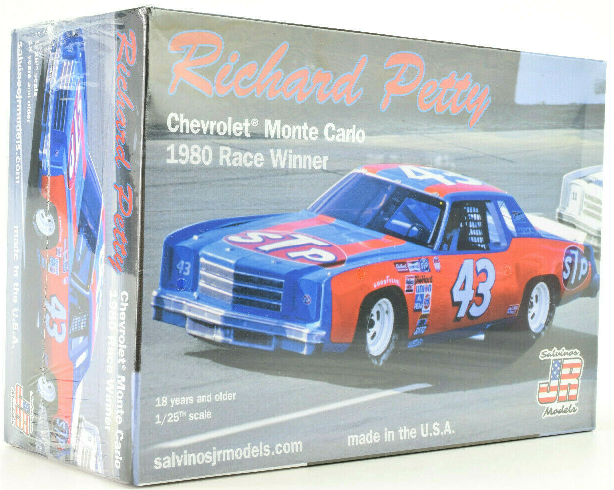 Salvino JR Models STP Ричард Петти 1980 Chevy Monte Carlo 1/25 Модельный ряд автомобиля