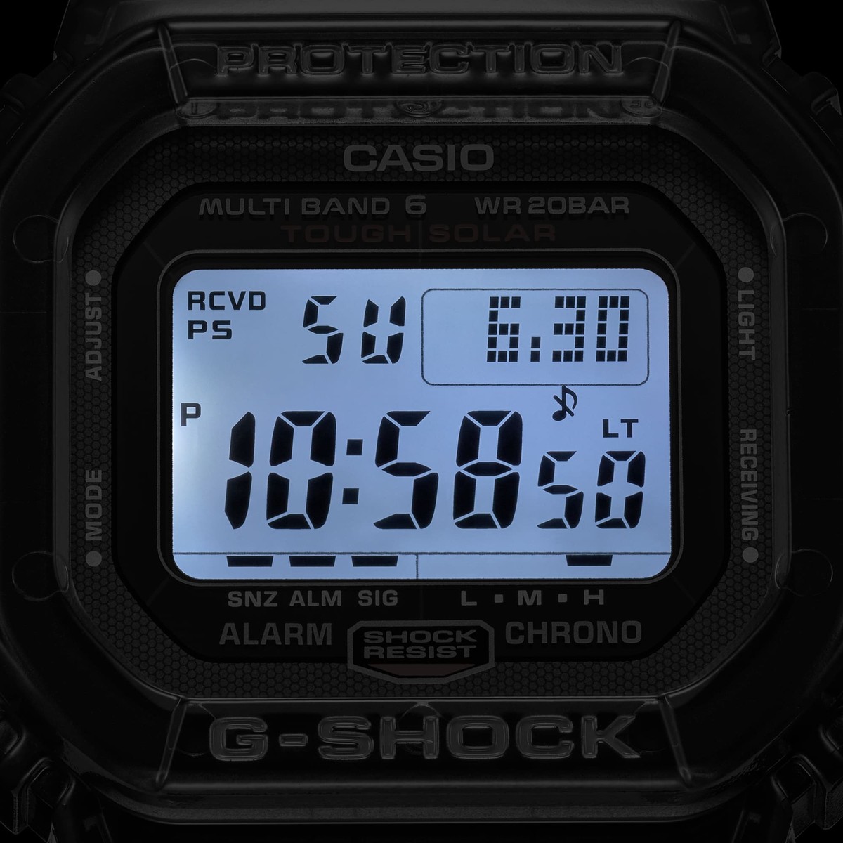 CASIO G-SHOCK GW-S5600U-1JF Carbon Fiber Digital Radio Solar CASIO G-SHOCK GW-S5600U-1JF Carbon Fiber Digital Radio Solar