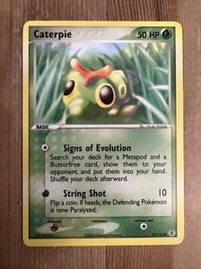 Pokémon TCG Caterpie EX FireRed & LeafGreen 56/112 Regular Common NM