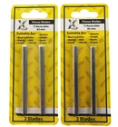 3-1/4 Inch HSS planer blades For MAKITA DeWalt BOSCH Skil Ryobi AGE 4 Pack