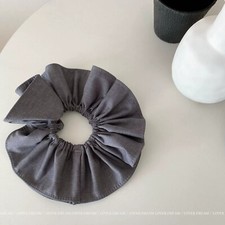 New high-end texture gray cloth large intestine headband